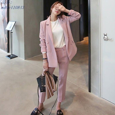 新着ピンク スーツ レディース 人気のファッション画像