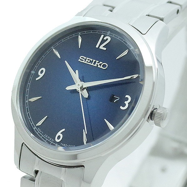 安いそれに目立つ セイコーセイコー Seiko 腕時計 レディース Sxdg99p1 クォーツ ネイビー シルバー ブランドおしゃれ Agrico Az