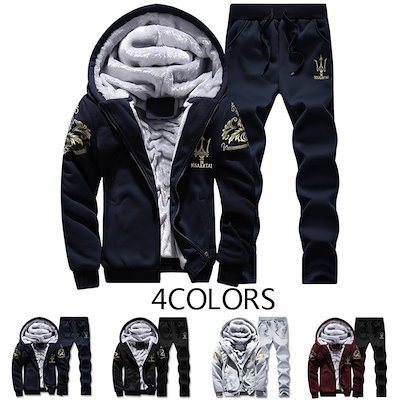 Qoo10 セットアップ メンズ スウェット レディ メンズファッション