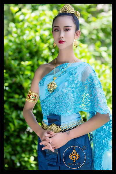 Qoo10 タイ 民族 衣装 女性 礼服 レディース レディース服