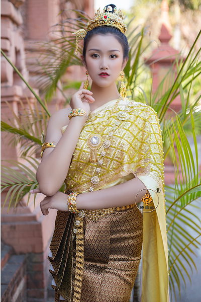 Qoo10 タイ 民族 衣装 女性 礼服 レディース レディース服