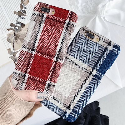 Qoo10 タータンチェック Iphoneケース スマホケース