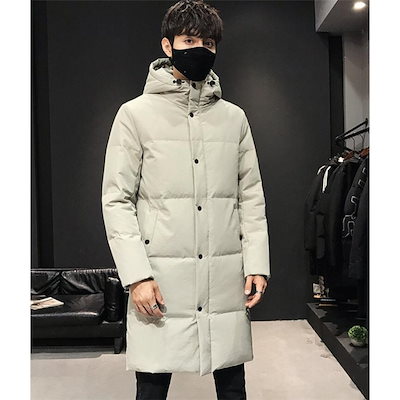 22人気の ダウンコートメンズロングダウン暖かいフードコート冬防寒服紳士 アウター Samysband Com Br