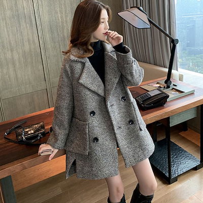 ルカリ T人気 アウター チェスターコート ラシャコート レディース 冬 ロング丈 3 5ngkp M ヒップ