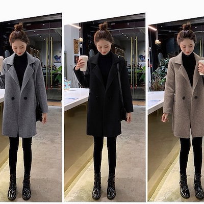 Qoo10 チェスターコート レディース 秋冬 40 レディース服 Qoo10 チェスターコート レディース 秋冬 40 レディース服