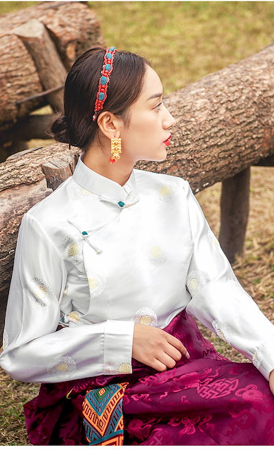 Qoo10 チベット 民族 髪飾り 女性 レディース バッグ 雑貨