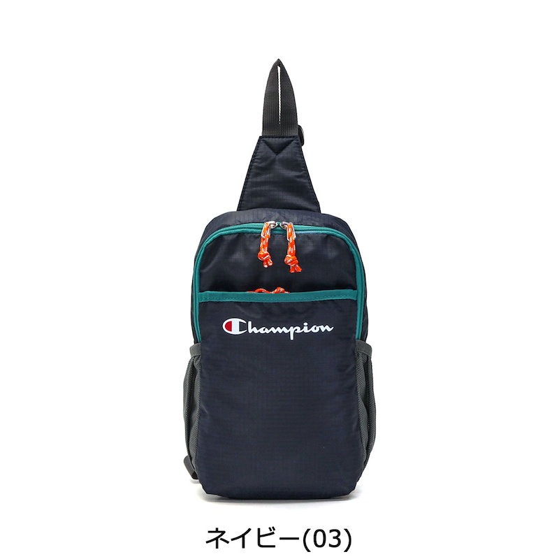 Qoo10 チャンピオン ボディバッグ Champion キッズ ワンショルダーバッグ 斜めがけ 5l バッグ 男の子 女の子 ブランド メンズ レディース カジュアル 軽い