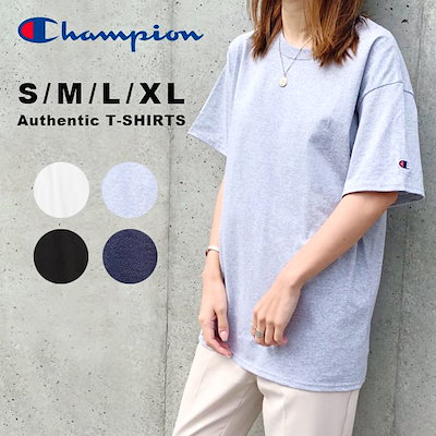 Qoo10 T425 Championワンポイントtシャツ メンズファッション