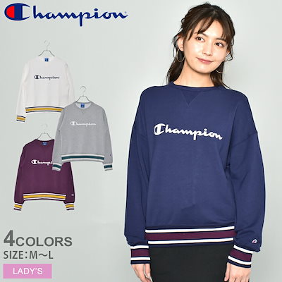 Qoo10 チャンピオン Champion チャンピオン トレーナ レディース服