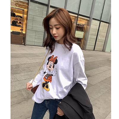 Qoo10 Tシャツ ワンピース ディズニー レディース服