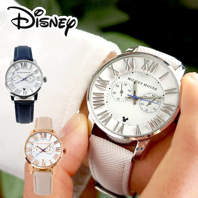 Qoo10 ディズニー 腕時計 ミッキー 3d 立体 クロノグラフ ギリ ディズニー 腕時計 ミッキー レディース 腕時計 アクセサリー