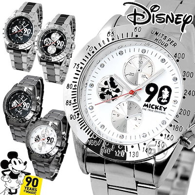 Qoo10 ディズニー ディズニー 腕時計 ミッキー 生誕90周 腕時計 アクセサリー