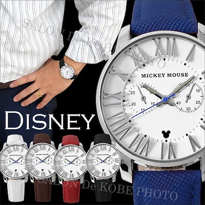 Qoo10 ディズニー 腕時計 ミッキー 3d 立体 クロノグラフ ギリ ディズニー 腕時計 ミッキー 腕時計 レ 腕時計 ジュエリー
