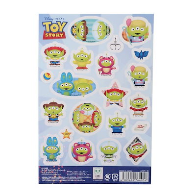 Qoo10 ディズニー トイストーリー シール シート ホログラ 文具