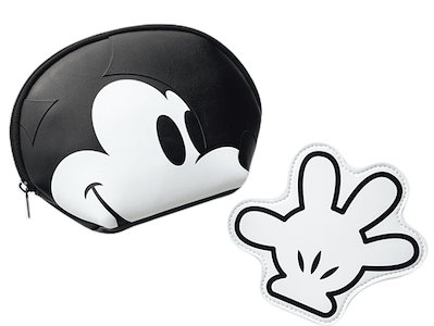 Qoo10 ディズニー ミッキー マウス フェイスポーチ 手の形 バッグ 雑貨