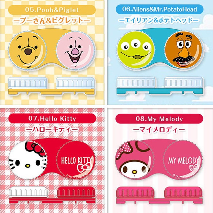 Qoo10 レンズケース サンリオ ディズニー Qoo10 レンズケース サンリオ ディズニー