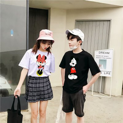 Qoo10 ディズニー 新品7colorミッキーtシャツ レディース服