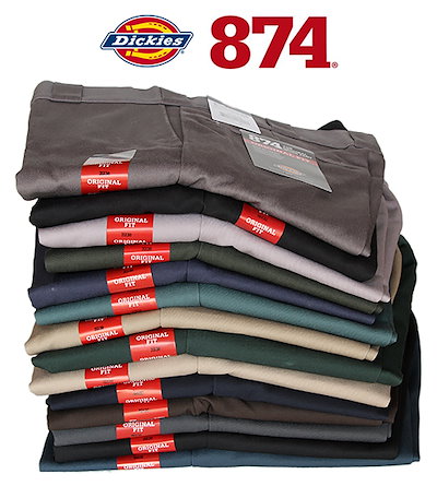 Qoo10 ディッキーズ Dickies 874 Original メンズファッション