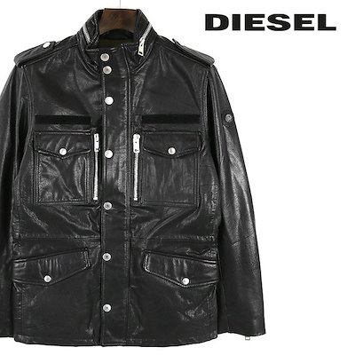 Qoo10 ディーゼル ディーゼル Diesel レザージャケッ メンズファッション