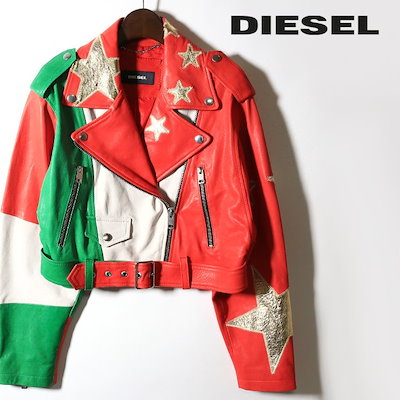 Qoo10 ディーゼル ディーゼル Diesel レザージャケッ レディース服