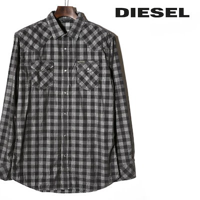 Qoo10 ディーゼル ディーゼル Diesel 長袖シャツ メ メンズファッション