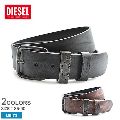 Qoo10 ディーゼル Diesel ディーゼル ベルト B F メンズバッグ シューズ 小物