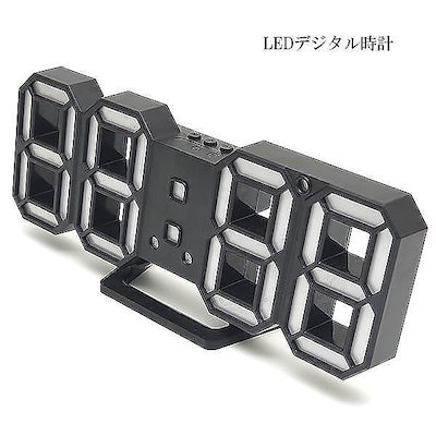 Qoo10 デジタル時計 Led デジタル時計 壁掛 日用品雑貨