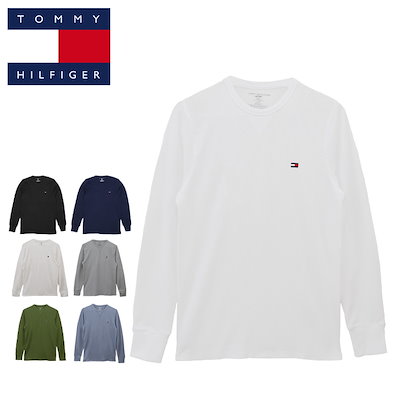 Qoo10 トミーヒルフィガー サーマル ロンt メンズ レディース 長 レディース服