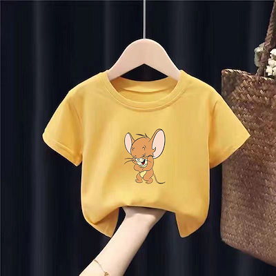 100 品質保証 男の子ファッション トムとジェリー半袖tシャツ子供服トップスカジュアルプリント韓国ファッション可愛い Emblemsolutions Com