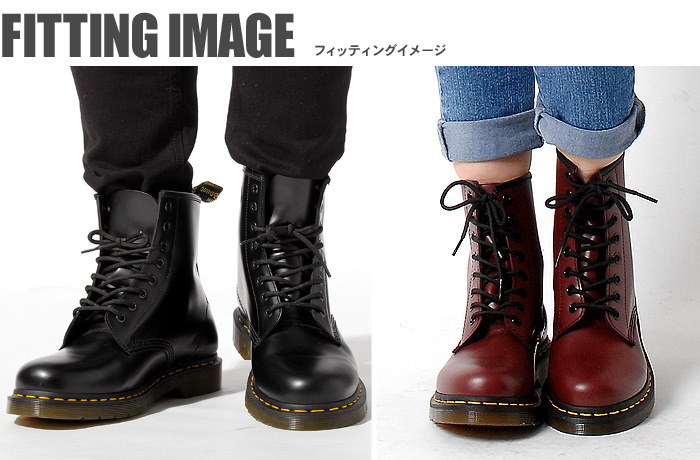 Qoo10 ドクターマーチン 8アイブーツ 1460 Drmartens 8eye Boot 1460 8ホールブーツ メンズ レディース 8ホール