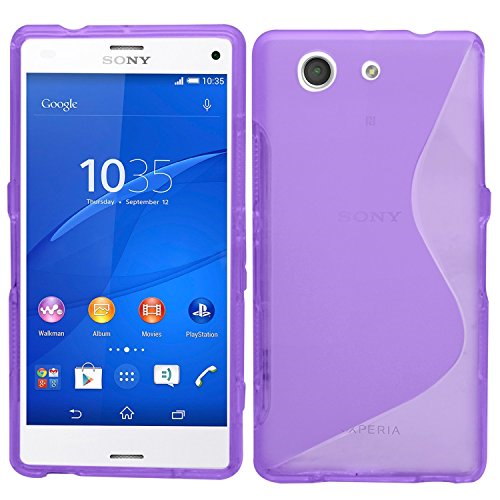 Qoo10 ドコモ Xperia Z3 Compact Tpu グリップカバーケース Docomo So 02g 対応 薄型軽量18g 滑止めグリップ加工 ソフトフィットモデル 半透明クリア