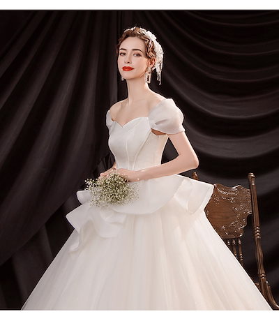 40 割引100 品質保証 ドレスdressウェディングドレス結婚式ドレス花嫁ドレスマキシ丈袖あり半袖 ワンピース ドレス レディース服 Urbanfarminginstitute Org
