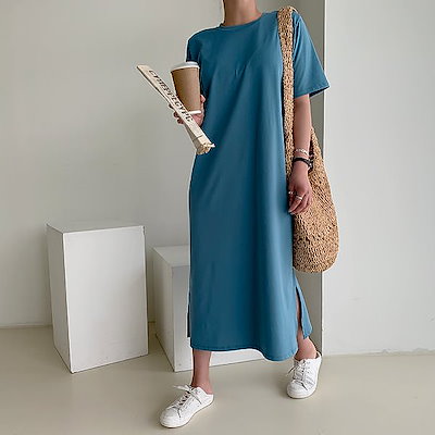 Qoo10 ナンニング Naning9 ナンニング 首つまり半袖 レディース服