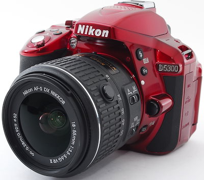 Qoo10 ニコン D5300 レッド レンズキット カメラ