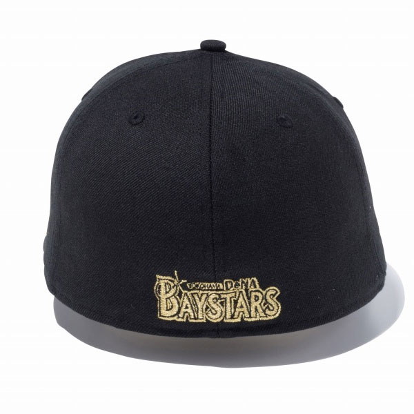 Qoo10 ニューエラ New Era キャップ 59fifty Npb バイザーステッカー 横浜dena ベイスターズ ブラック ゴールド 帽子