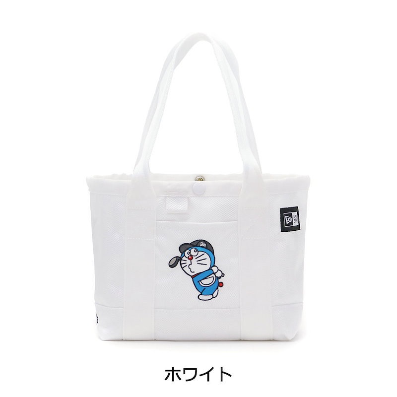 Qoo10 正規取扱店 ニューエラ トートバッグ New Era トート ドラえもん ゴルフ A5 6l メンズ レディース Golf Tote Bag Mini Doraemon