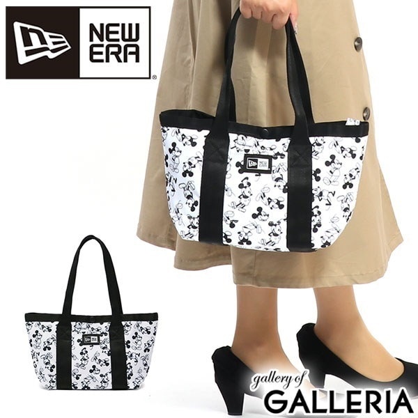 Qoo10 正規取扱店 ニューエラ トートバッグ New Era トート レディース メンズ Tote Bag Mini Disney ディズニー ミッキーマウス プリント