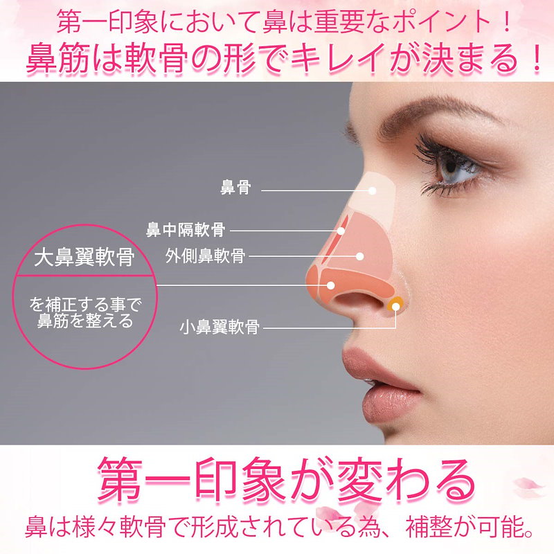超特価激安 新品 送料無料ノーズクリップ 鼻クリップ 美鼻矯正 美鼻を作る 鼻を高く
