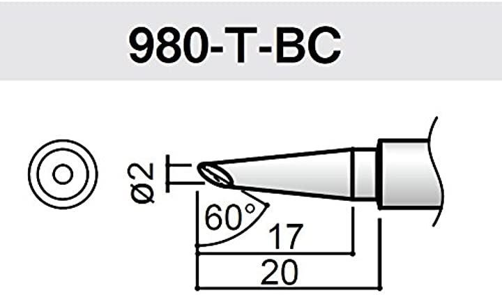 Qoo10] ハッコープレスト用 交換こて先 980