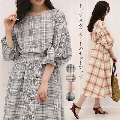 Qoo10 ハニーオンデイズ トップス ボトムス セットアップ レディ レディース服