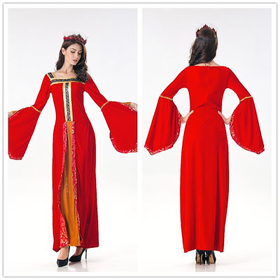 Qoo10 中世ヨーロッパ 女王コスプレ衣装大人用 ホビー コスプレ