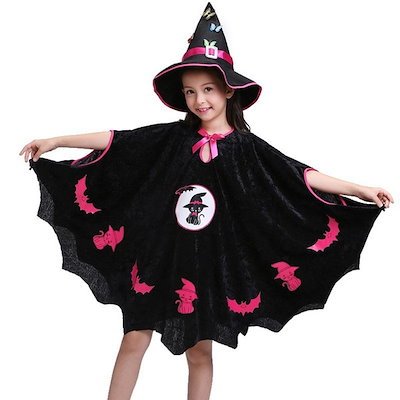 Qoo10 ハロウィン 仮装 子供 女の子 魔法使い レディース服