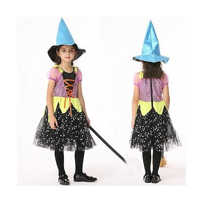 Qoo10 ハロウィーン 衣装 子供 魔女 女の子 ホビー コスプレ