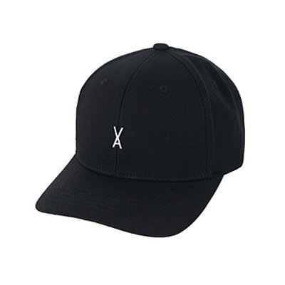 black ball cap