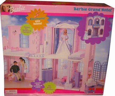 barbie hotel playset