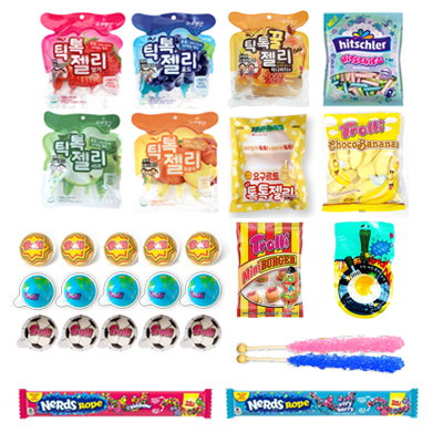 誕生日プレゼント ヒッツクラーsns話題のお菓子セット4弾 地球グミサッカーボールグミtiktokロープゼリーヒックラー 韓国食品 Qualitymartnc Com