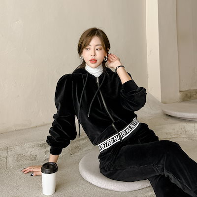 Qoo10 ビバルビー 韓国ファッション マーベルパーカー ジ レディース服