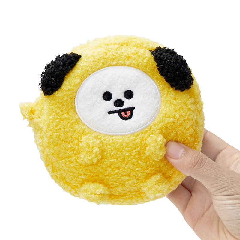 Qoo10 もこもこコインケース ポンポン Chimmy Bt21 おしゃれ かわいい キャラクター ふわふわ ボア 小銭入れ ミニ 小物入れ