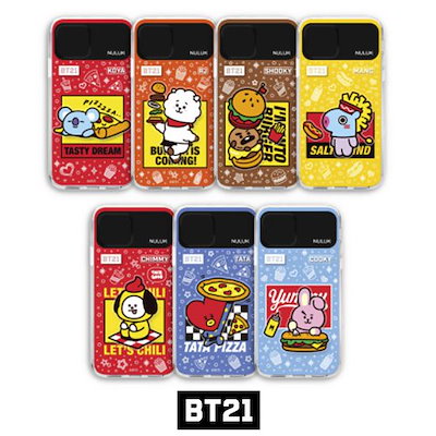 Qoo10 ビーティー21 Bt21 Bt21バイトグラフィックラ スマホケース