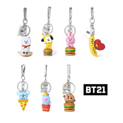 Qoo10 ビーティー21 Bt21 Bt21バイトフィギュアキー バッグ 雑貨